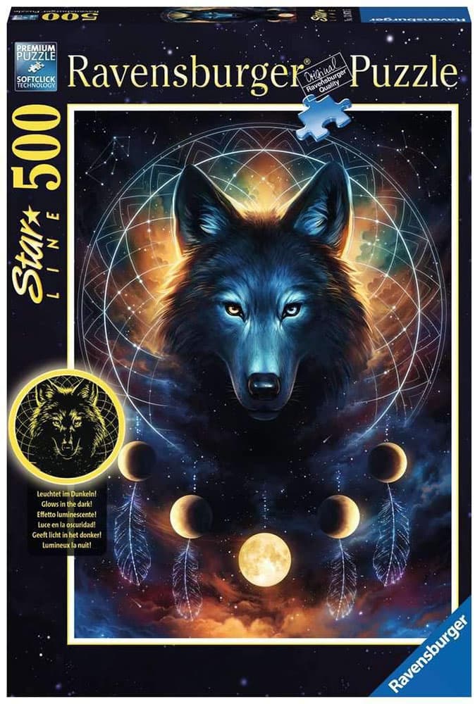 Ravensburger Puzzle Slagalica 500 - Star line - Vuk 12000442