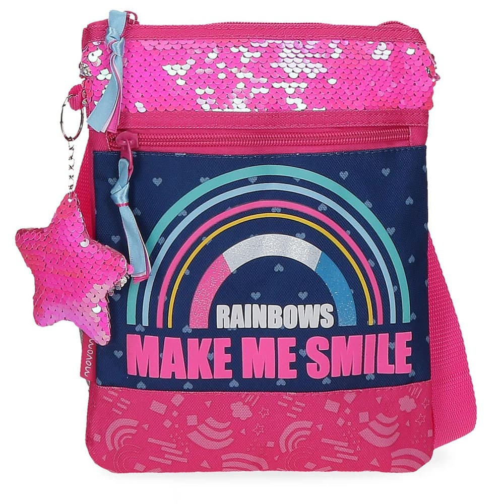 Movom Torbica na rame Glitter Rainbow 30455