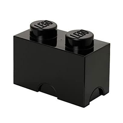 Kutija sa poklopcem LEGO® Kocka 2  24x18x12cm crna 4002