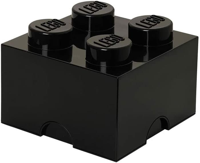 Kutija za odlaganje LEGO® Kocka 4  25x25x18cm crna 4003
