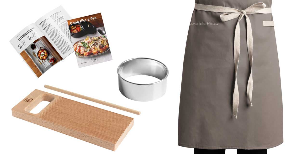 MARCATO Daska sa priborom za njoke Gnocchi like a Pro