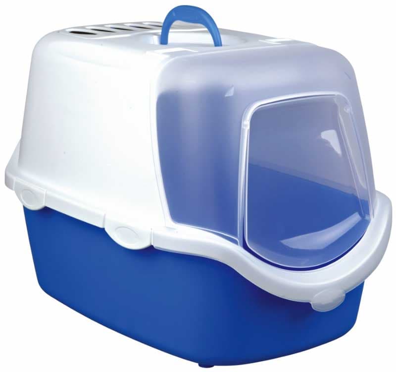 Zatvoreni toalet za mačke sa filterom Trixie Vico Blue 40342