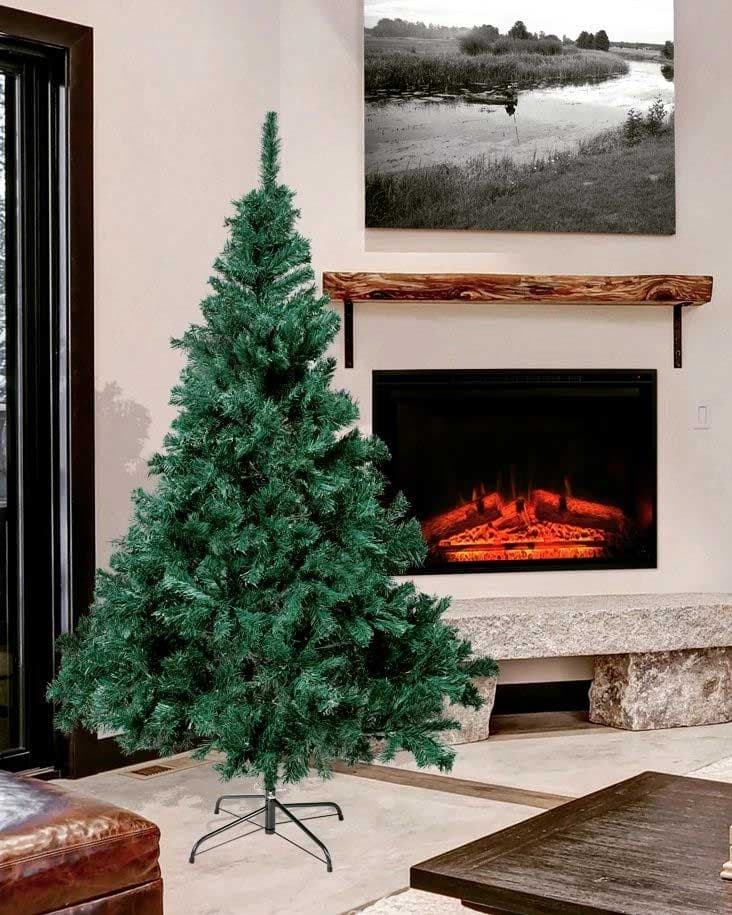 Noble Fir Gusta Netoksična Jelka 150 cm Sa 590 Grana