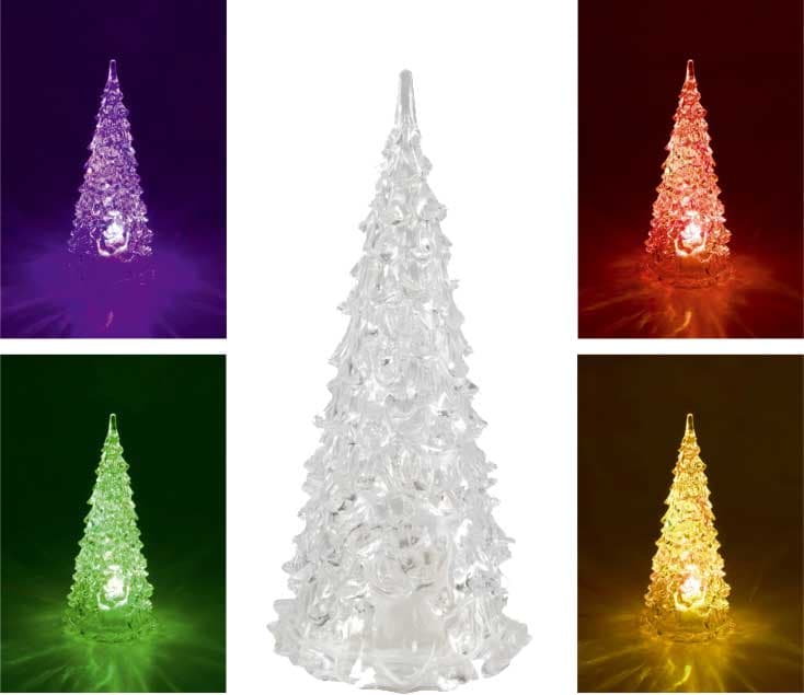 Akrilna LED jelka koja menja boje CDM12