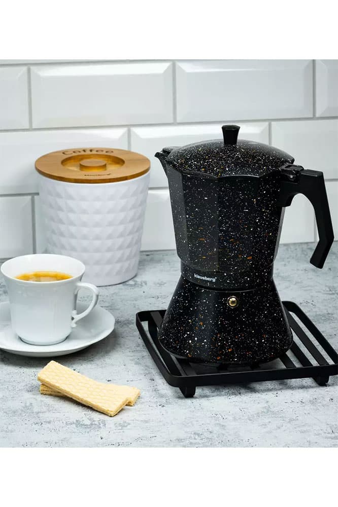 Indukcioni aparat za 9 šoljica espresso kafe Klausberg Moka Express KB7160