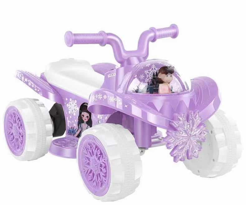 Dečiji motor na akumulator Quad 130 Ljubičasti