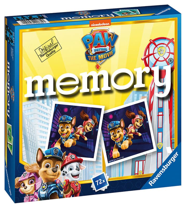 Društvena igra Memorija Patrolne šape Ravensburger 20835