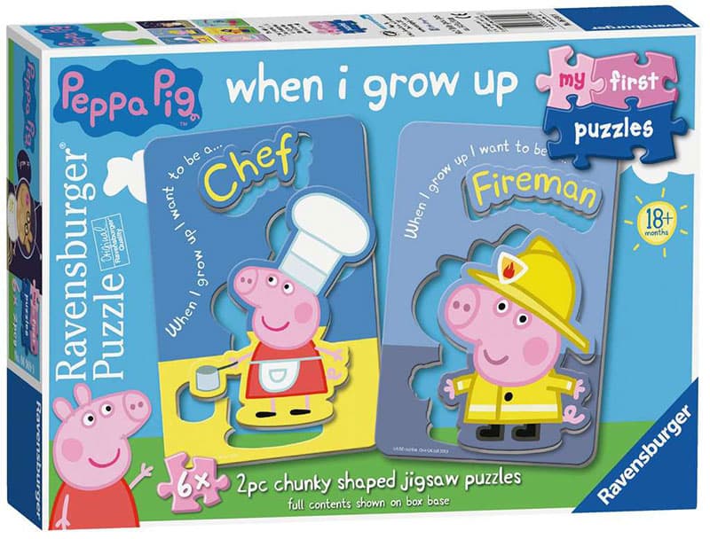 Pepa Prase i zanimanja Uklapalica Ravensburger 06969