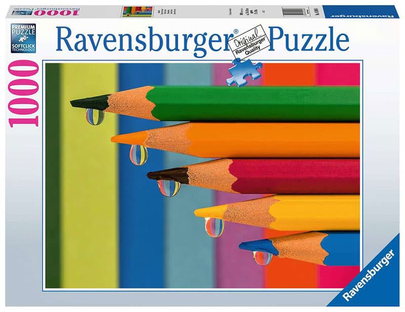 Ravensburger Puzzle slagalica 1000 delova Bojice 16998