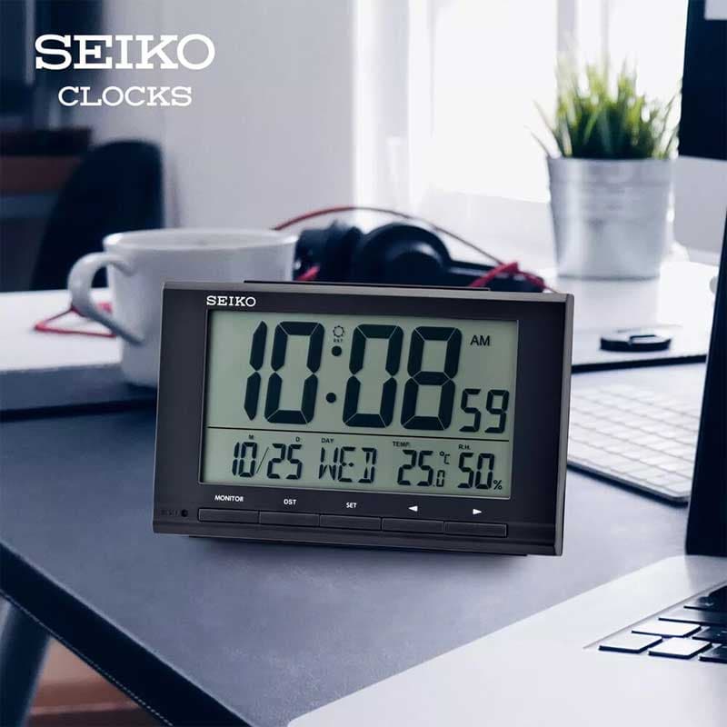 Digitalni stoni sat Budilnik Seiko QHL090K