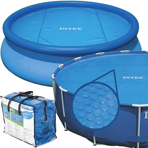 Intex 28012 solarna pokrivka za nadzemne okrugle bazene prečnika 366 cm