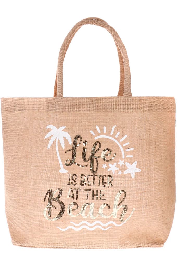 Torba za plažu Nissi Special Life Is Better At The Beach