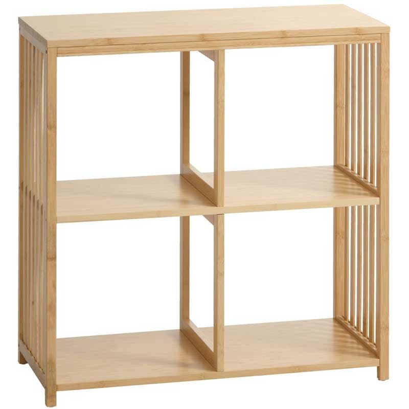 Dekorativna polica od bambusa 72x74x32cm