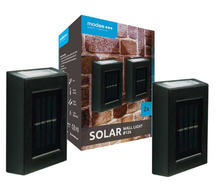 Zidna solarna lampa 2kom. Modee ML-WS126