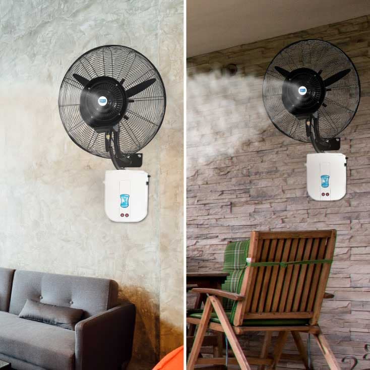 Zidni ventilator sa raspršivačem 350W Prosto MSF2608C