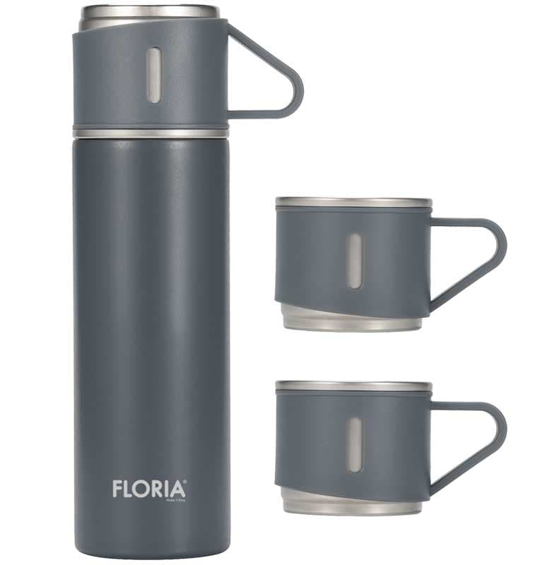 Termos sa tri šolje Sivi Floria ZLN0745