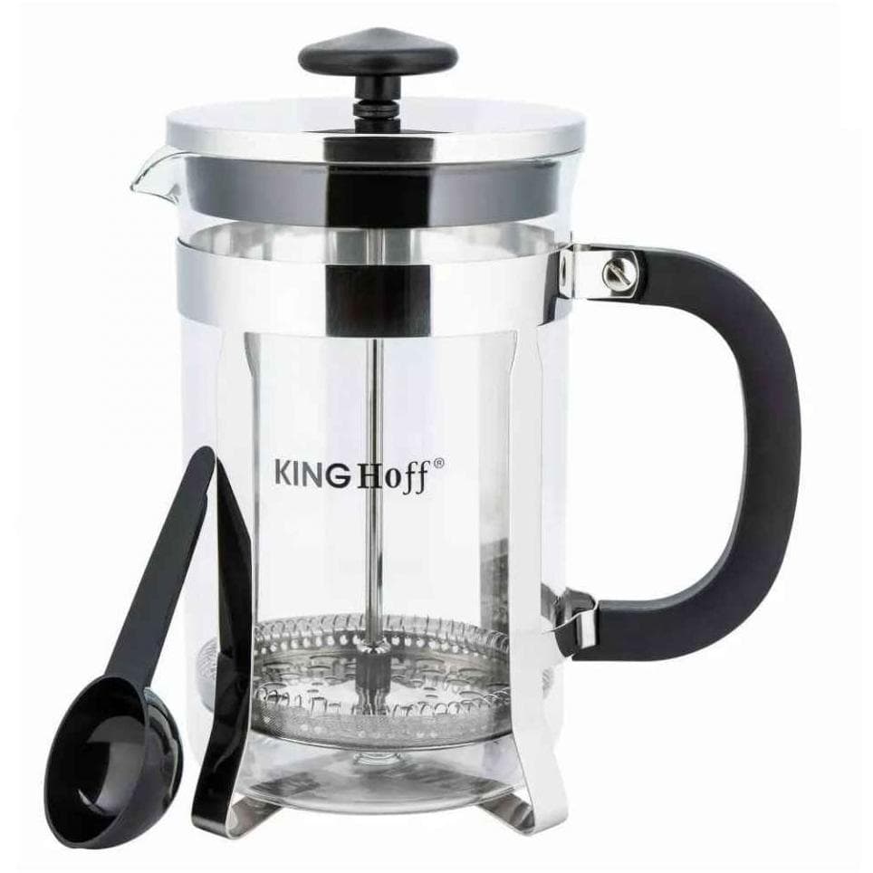 KINGHOFF KH4837 FRENCH PRESA  ZA KAFU I ČAJ 0.6L