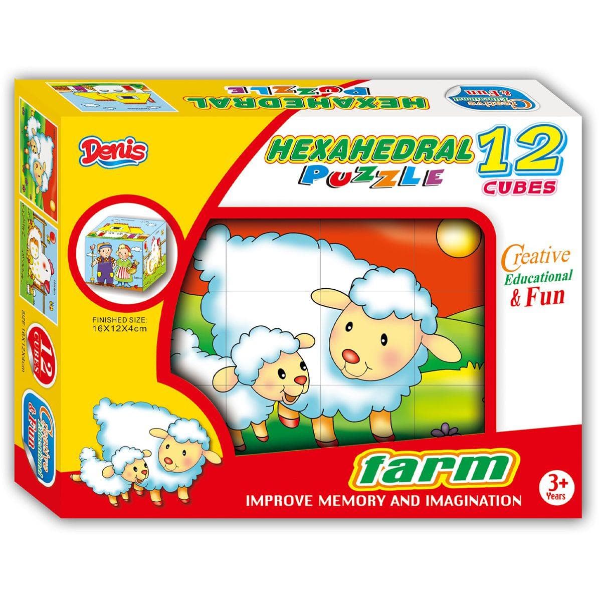 Slagalica Od 12 Kockica Farma