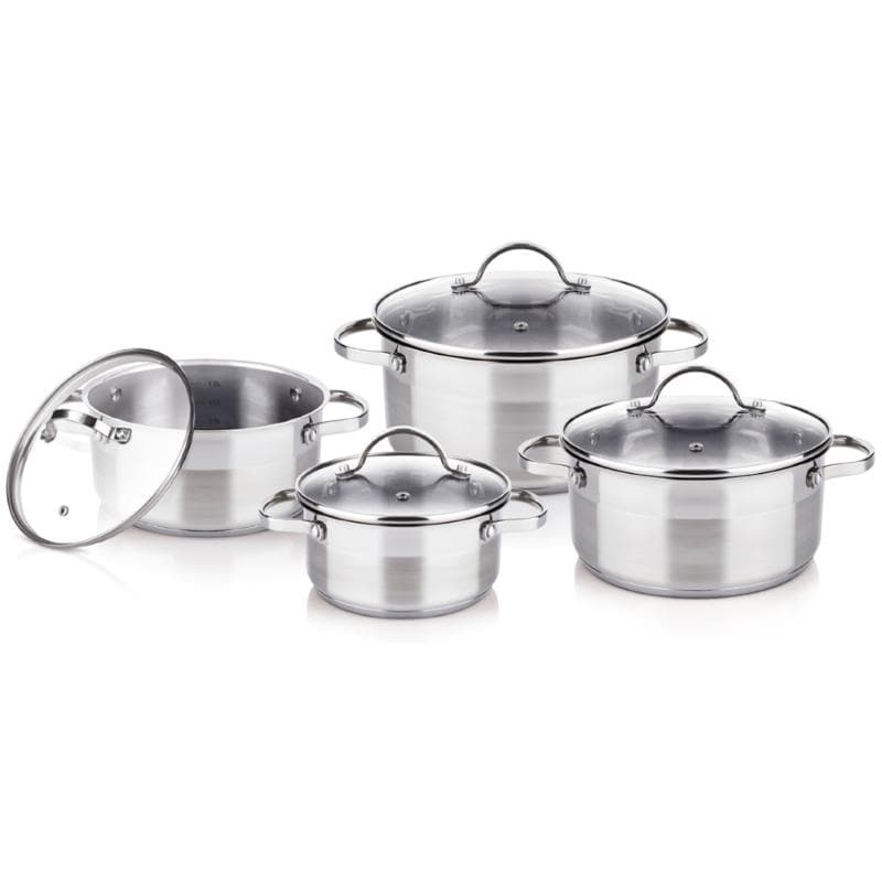 Lamart set od 4 lonaca sa poklopcima LTSSSET8