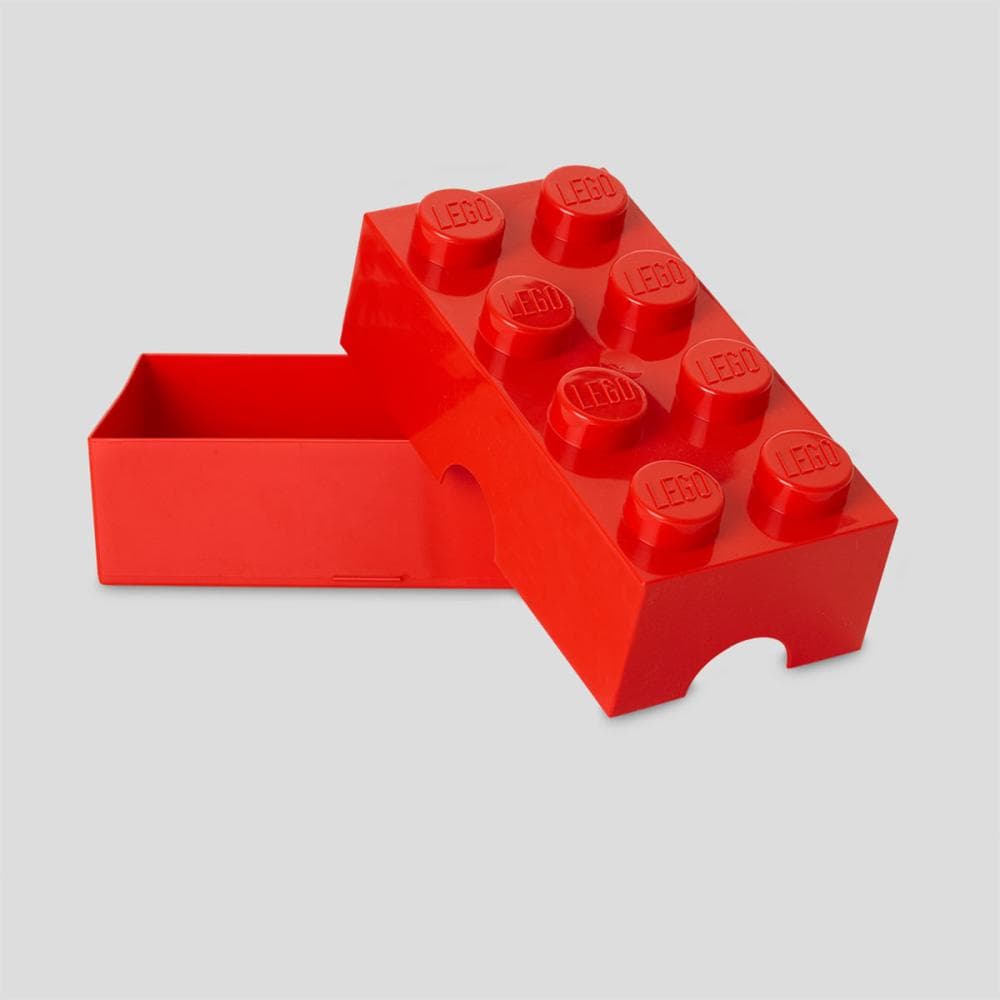 LEGO® Kutija za užinu ili odlaganje Crvena