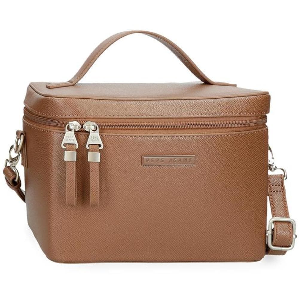 Ženski kozmetički neseser Pepe Jeans Elia brown 79447
