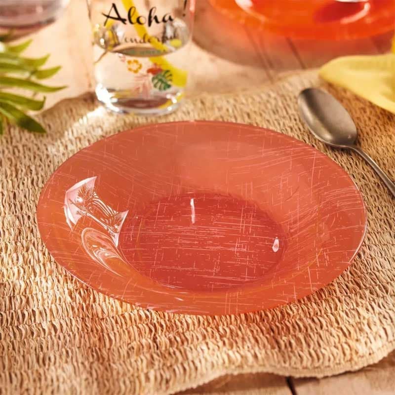 Luminarc Poppy Mandarine Duboki tanjir 21,5cm V0108