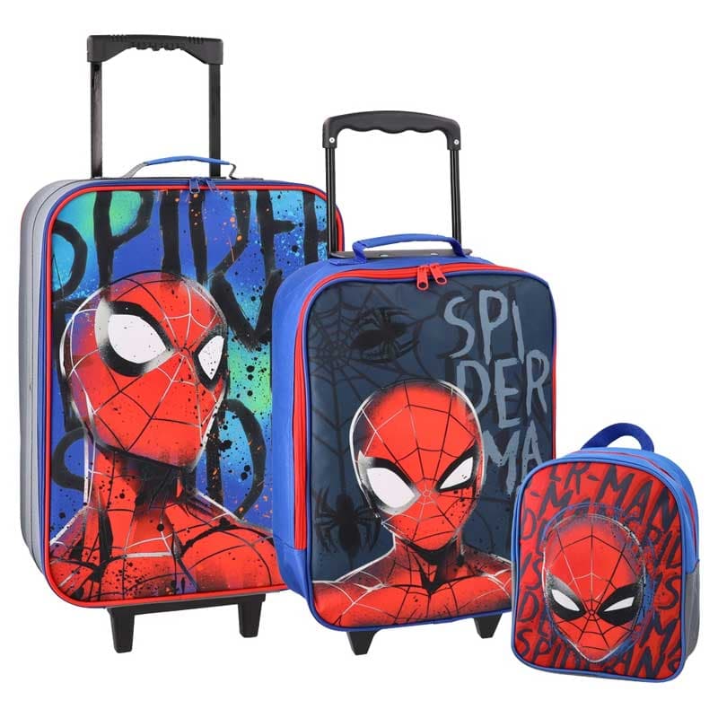 Dečji Komplet kofera sa rancem Spider-Man UrbanTB12