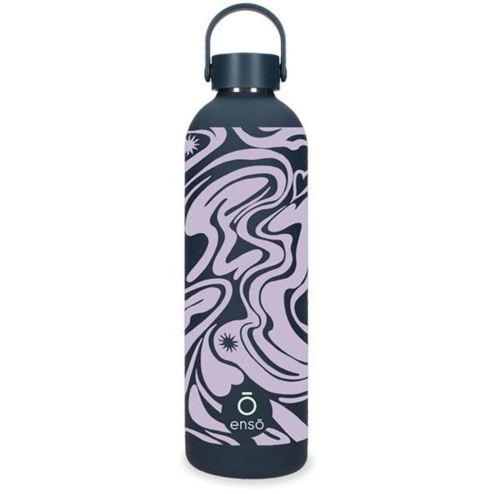 Termos 750ml 12-24h održavanje temperature Enso Fleur lila 99231