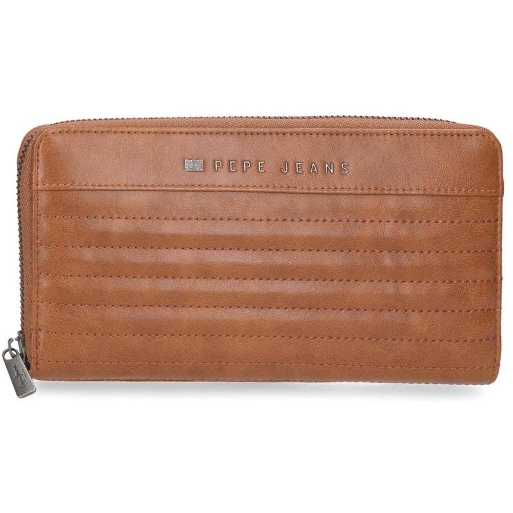 Ženski novčanik 19cm Pepe Jeans Biker brown 71585