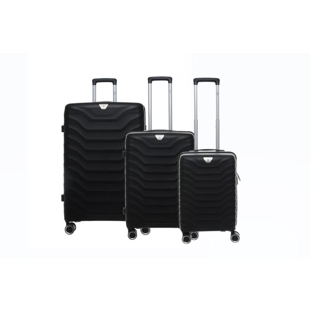 Putni koferi od polipropilena Komplet Enova Longbeach carbon black 526340