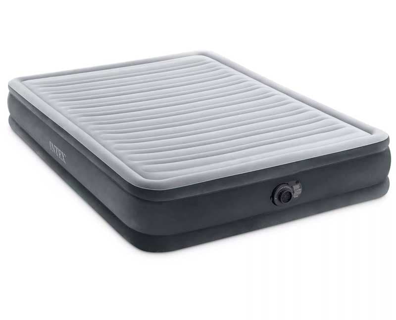 Vazdušni krevet sa ugrađenom električnom pumpom Intex Dura-Beam Comfort 152x203x33cm 67770ND