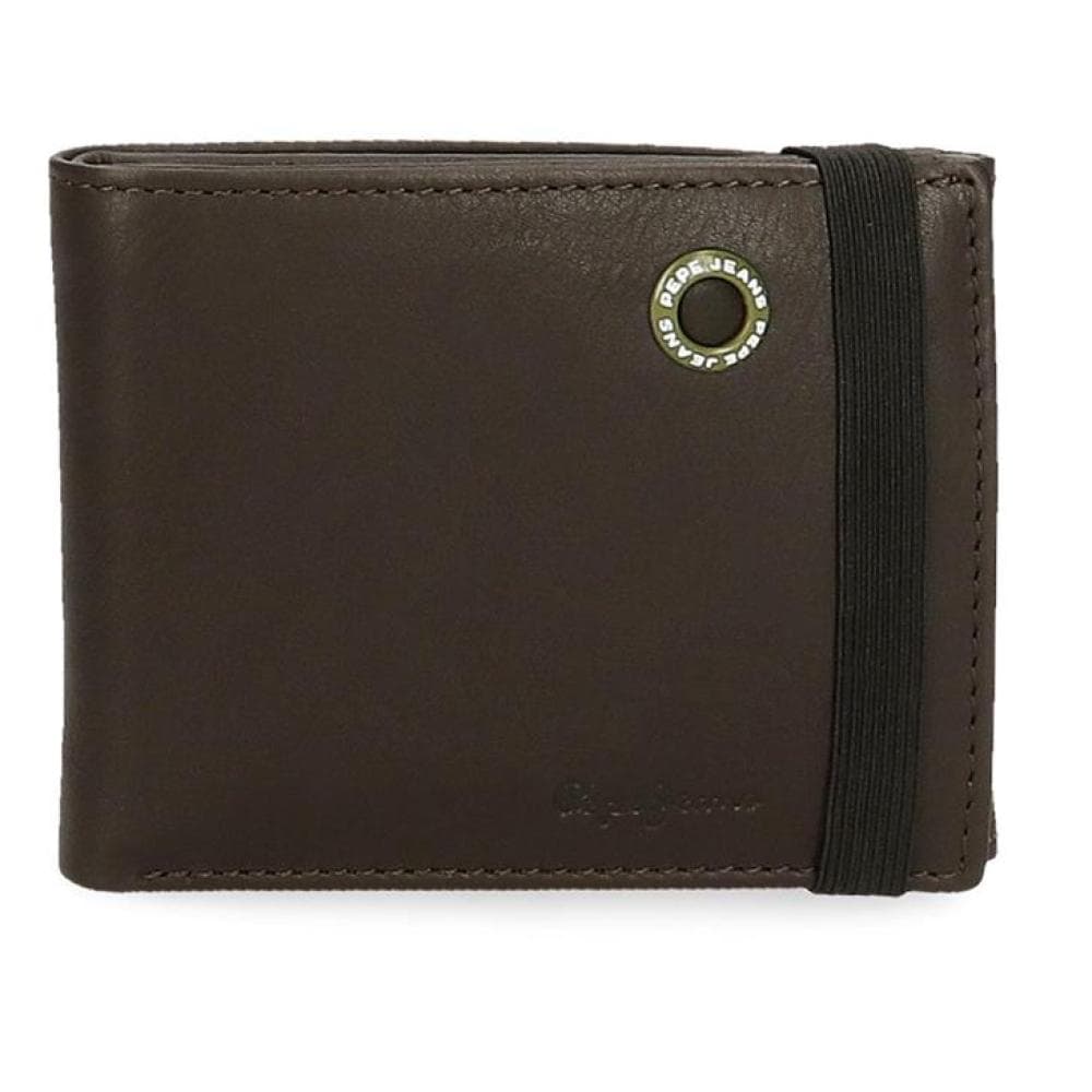 Muški novčanik od prirodne kože Pepe Jeans Badge brown 73739