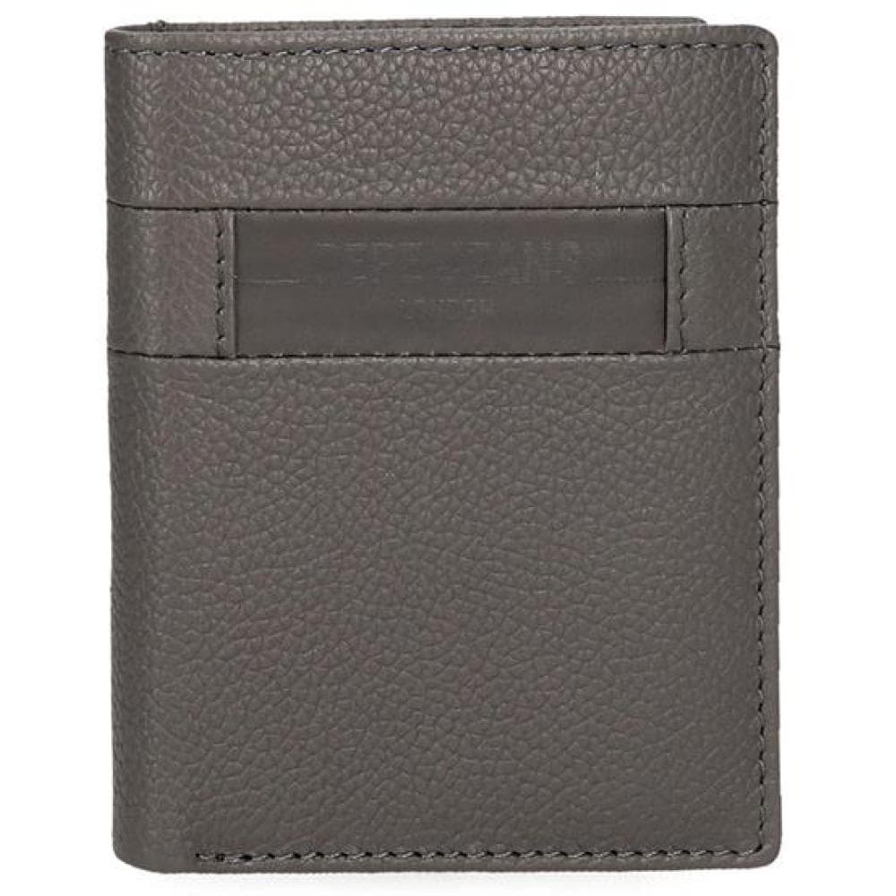 Muški kožni novčanik 10cm Pepe Jeans Checkbox grey 78811