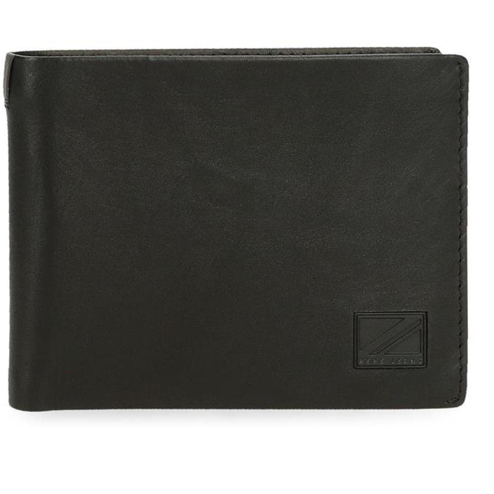 Muški kožni novčanik 12cm PJL Marshal black 78742