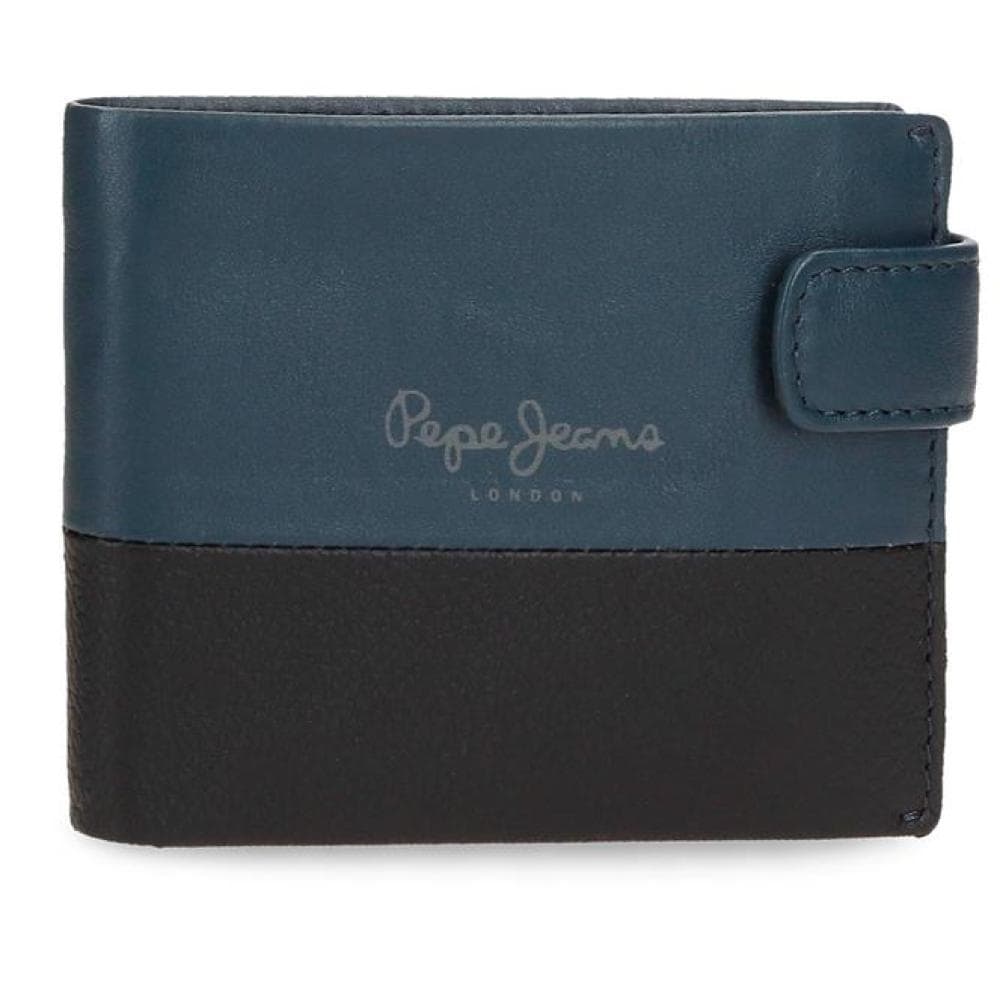 Kožni novčanik za muškarce Pepe Jeans Dual blue 78333