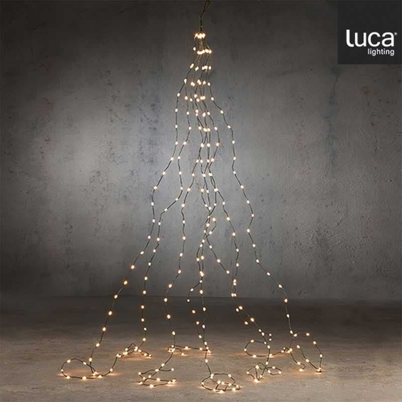 Lampice za jelku 672LED Toplo bele 2.1m Luca Lighting