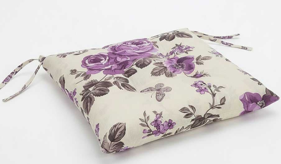 Jastuk Za Stolicu - Sedalica 1 kom. 60x60 cm VIOLET GARDEN