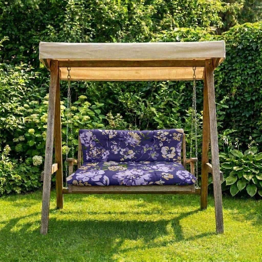 Jastuk za Baštensku Ljuljašku 135x55x55 cm VIOLET RETRO