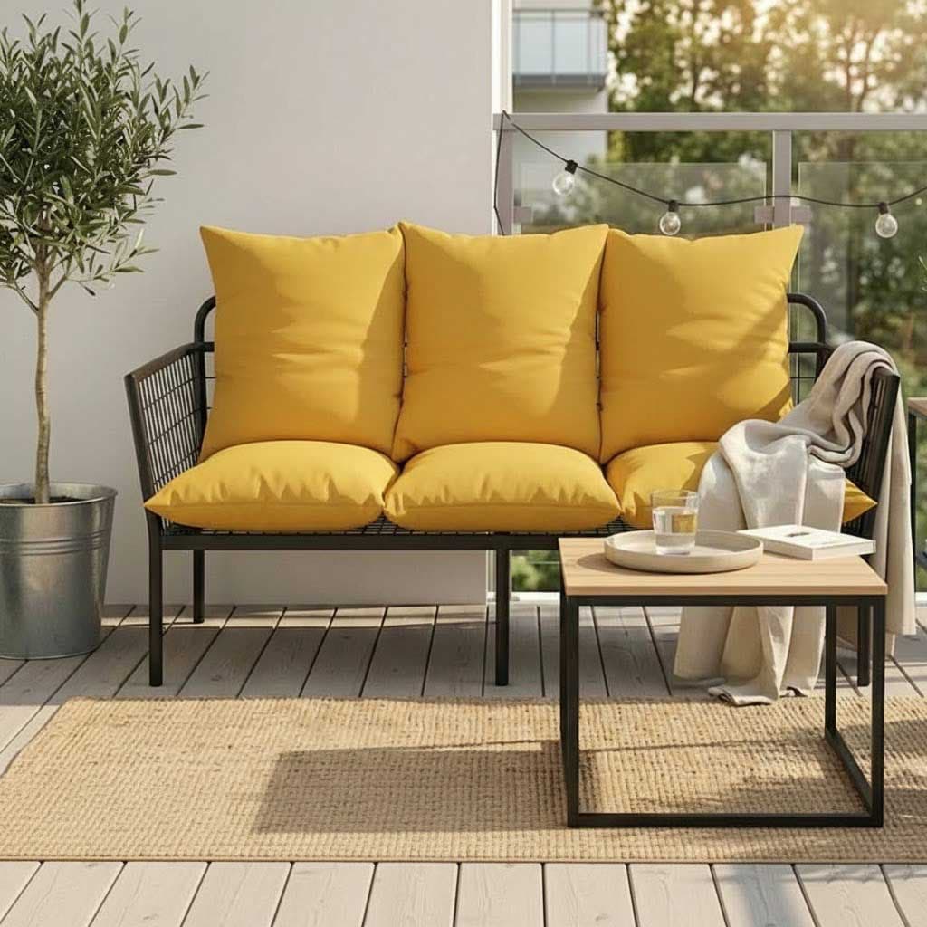 Jastuk Za BaštenskI Dvosed 100x50x50 cm YELLOW