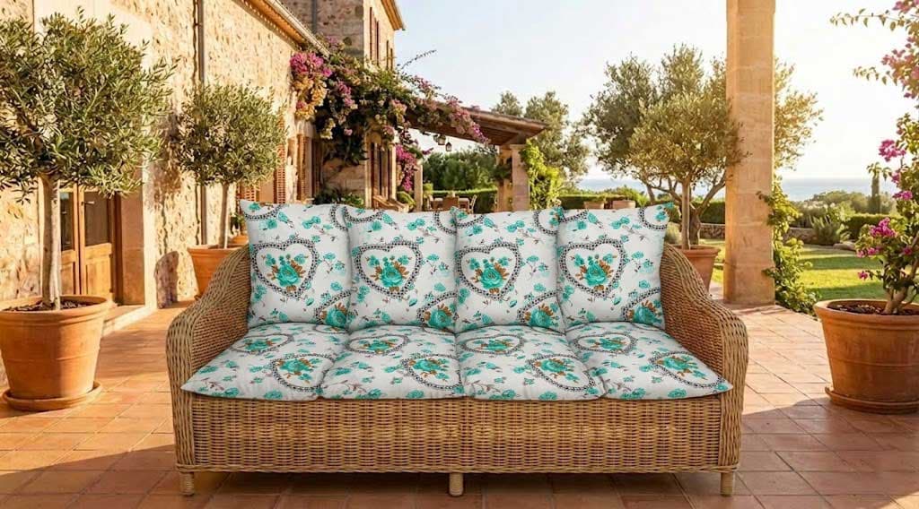 Jastuk Za BaštenskI Trosed 150x50x50 cm FLOURISH GREEN