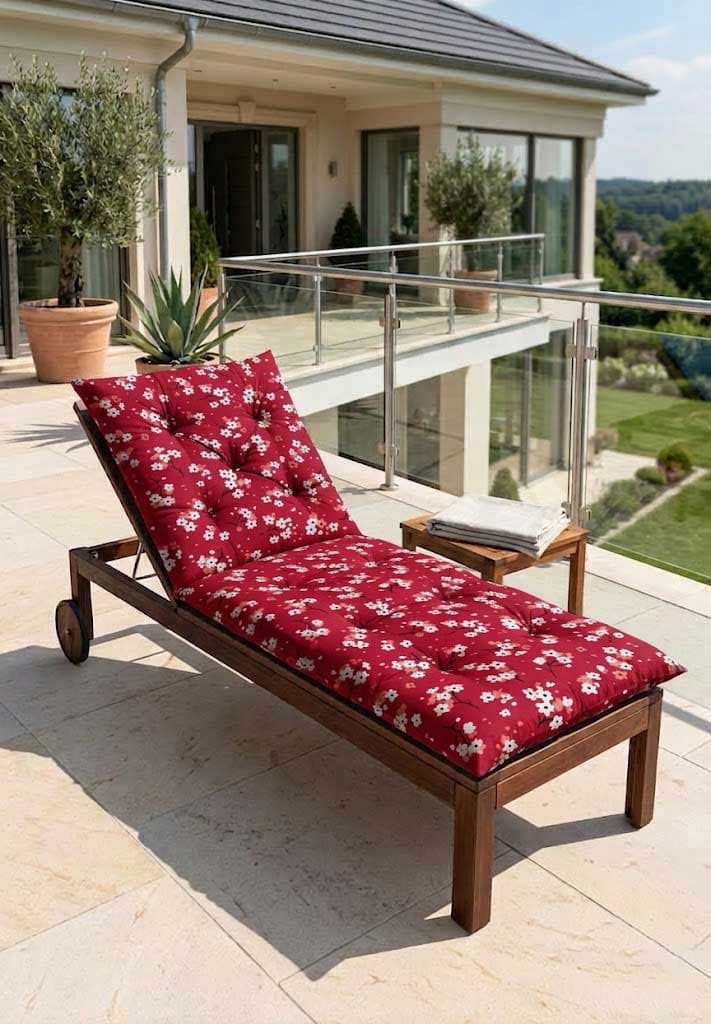 Jastuk Za Baštensku Ležaljku 200x70cm RED SPRING