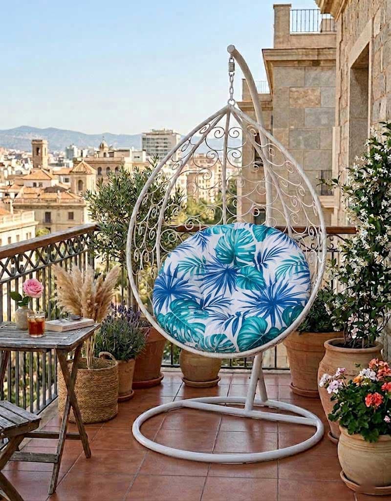 Jastuk 140cm Za Gnezdo Baštensku Ljuljašku TROPICAL