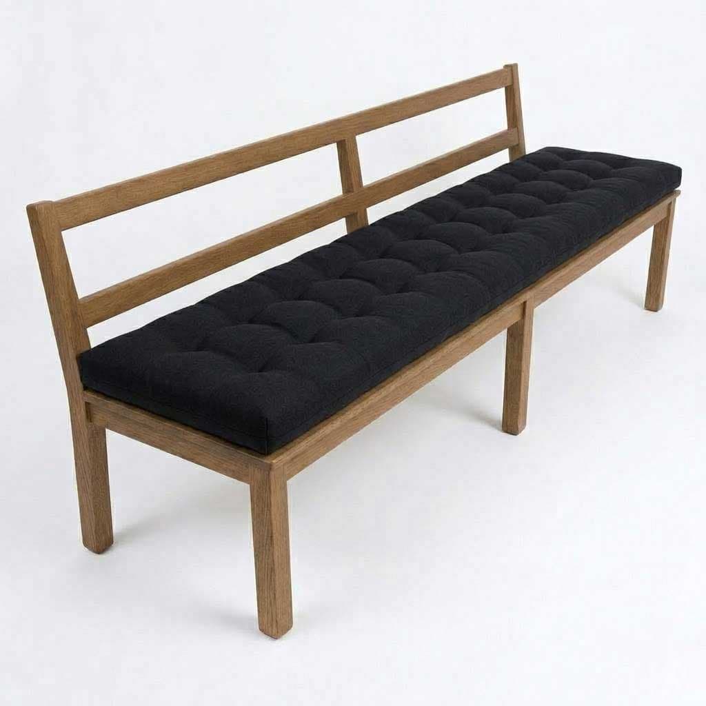 Jastuk za Klupu 200x40cm BLACK