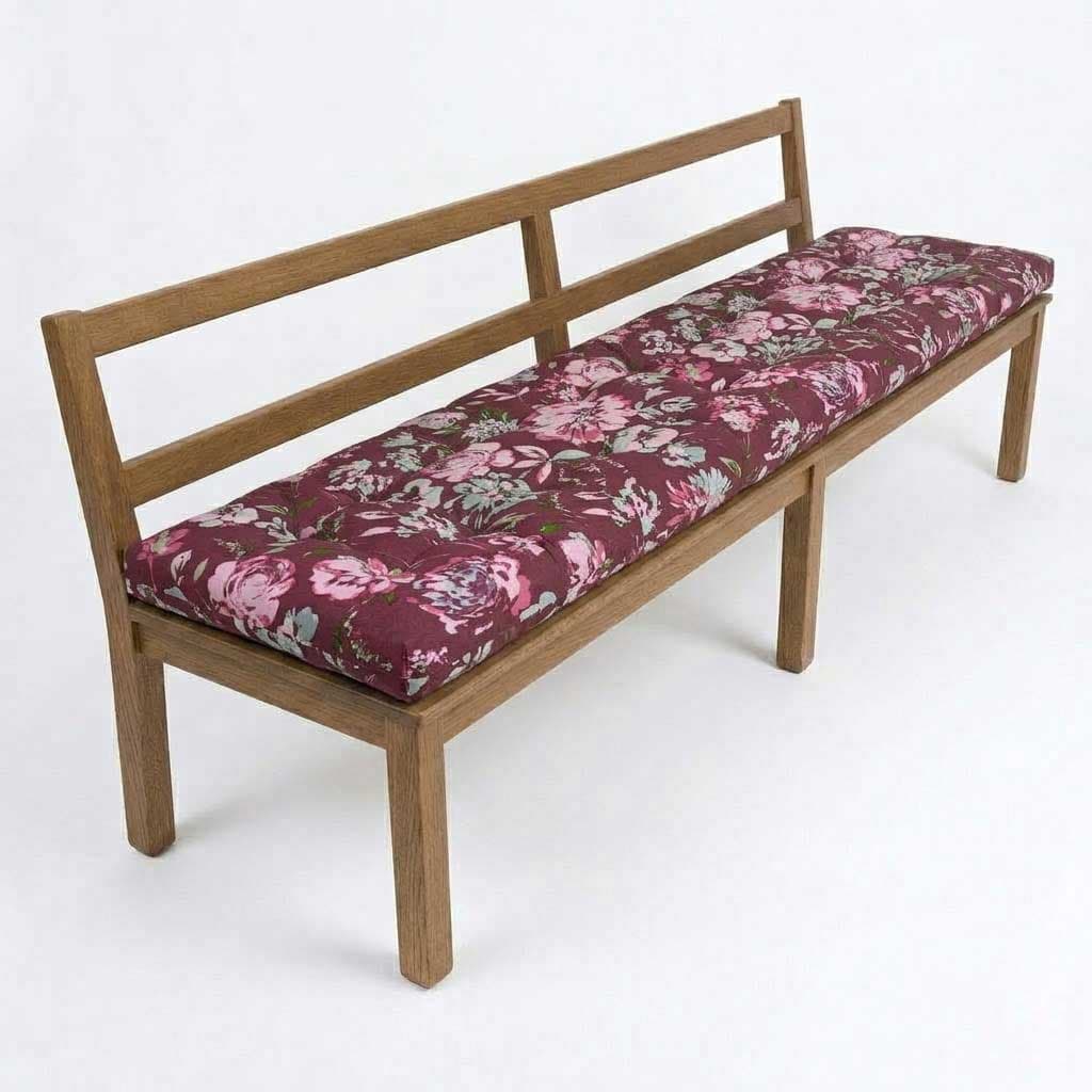 Jastuk za Klupu 200x40cm BORDEAUX RETRO