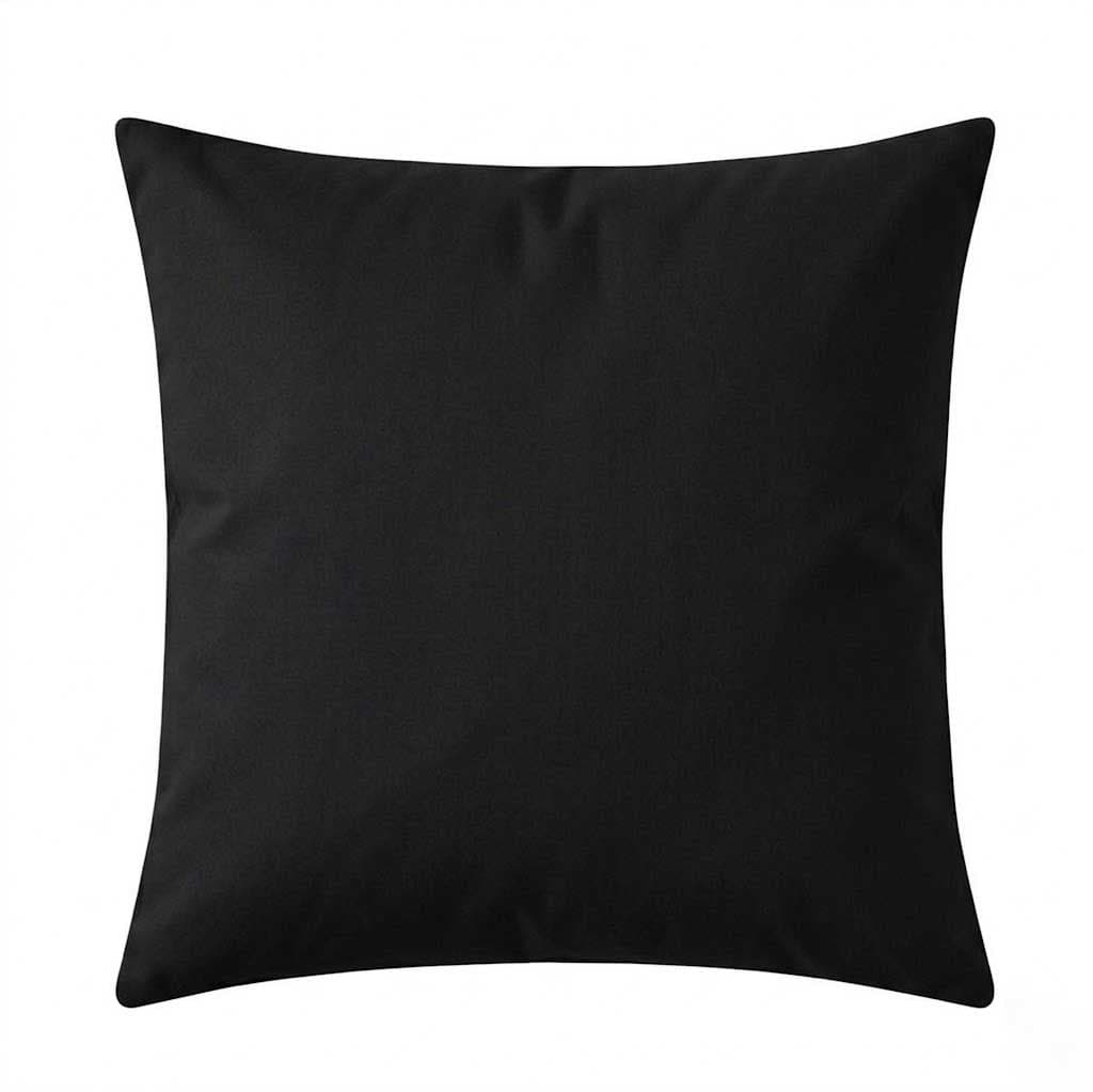 Pamučni dekorativni jastuk 40X40cm 1 komad BLACK