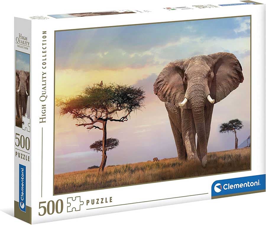 Puzzle slagalica 500 delova Afrički suton Clementoni HQC 35096