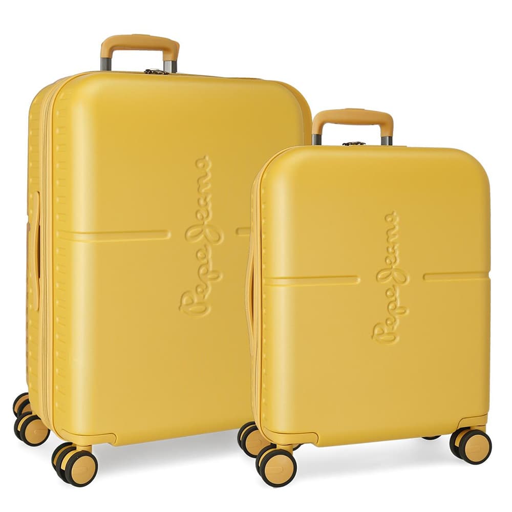 Pepe Jeans Komplet kofera 70cm i 55cm Highlight yellow 76895