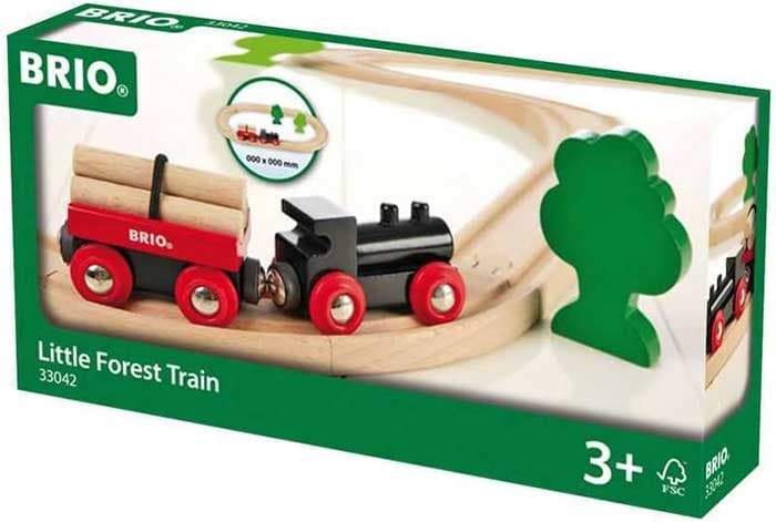 BRIO Drveni šumski vozić sa prugom 18 delova 33042