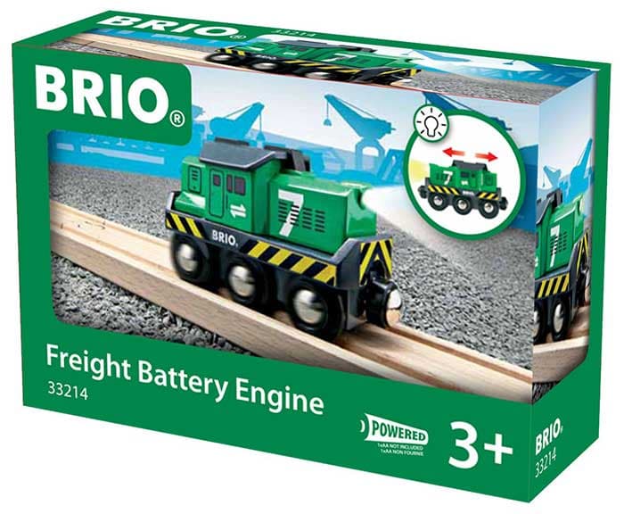 BRIO Igračka Teretna lokomotiva na baterije 33214