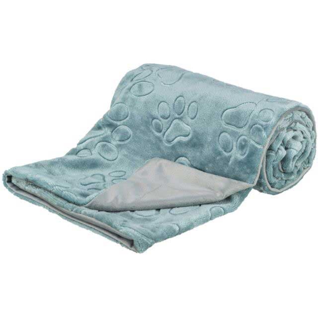 Ćebe prostirka za male pse i mačke 70cm Barry blue/grey Trixie 376003